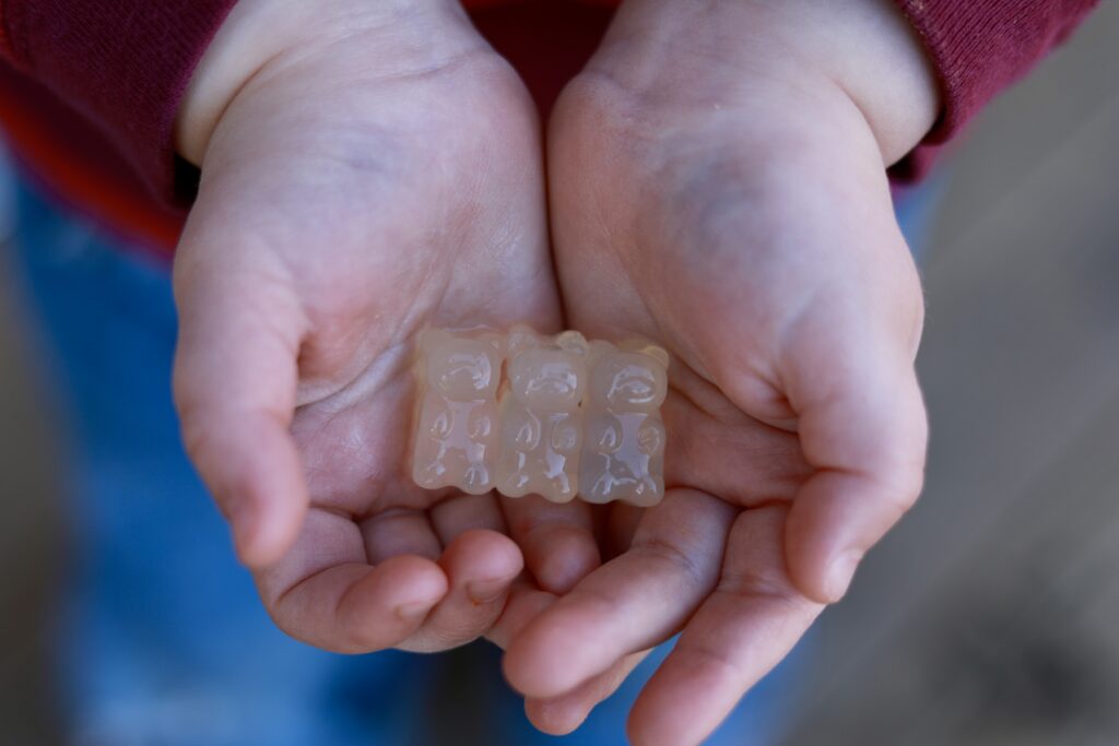 homemade gummy bears